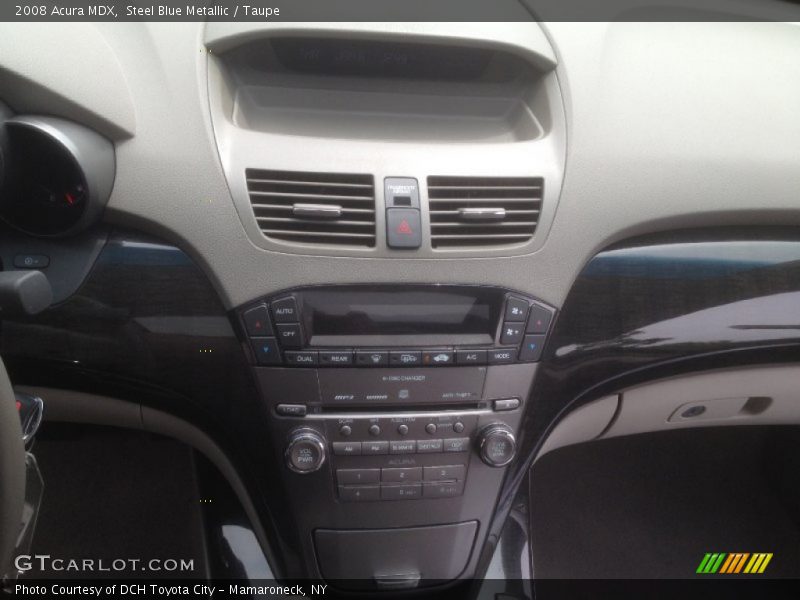 Steel Blue Metallic / Taupe 2008 Acura MDX