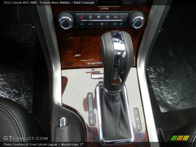 Tuxedo Black Metallic / Dark Charcoal 2012 Lincoln MKZ AWD