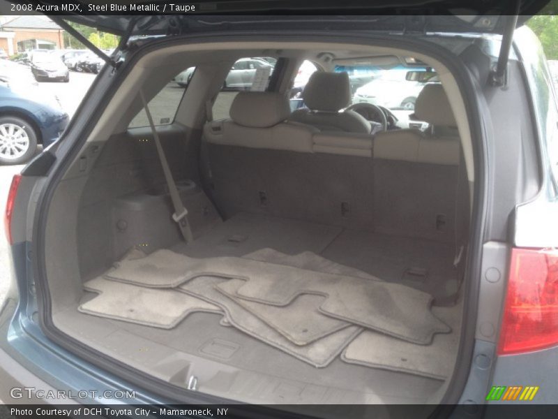 Steel Blue Metallic / Taupe 2008 Acura MDX