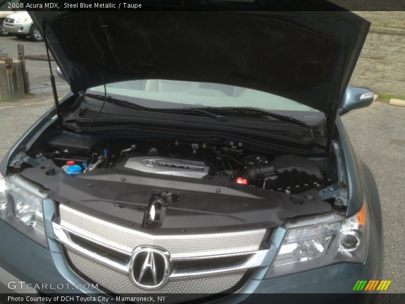 Steel Blue Metallic / Taupe 2008 Acura MDX