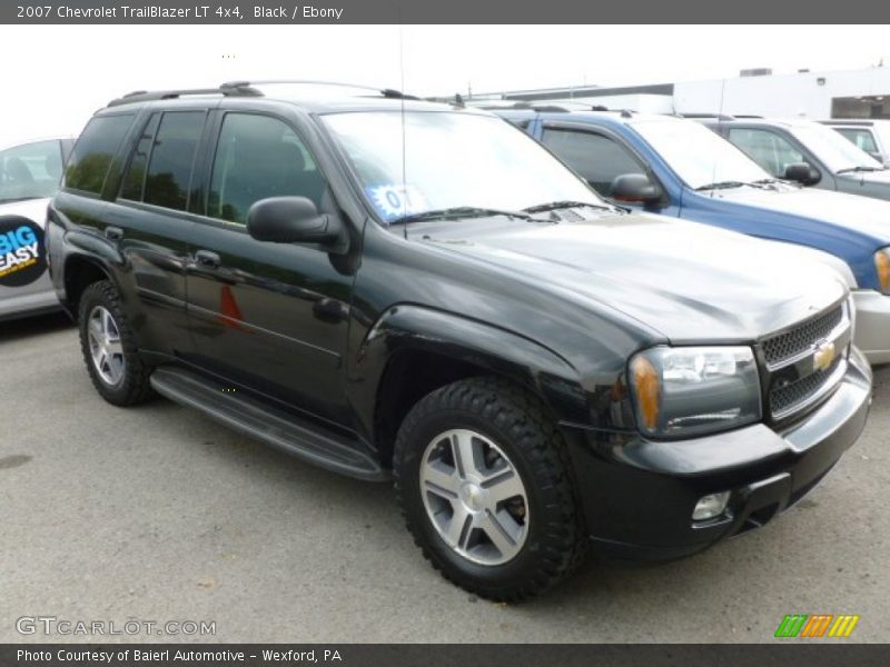 Black / Ebony 2007 Chevrolet TrailBlazer LT 4x4