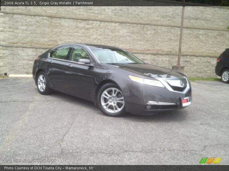Grigio Gray Metallic / Parchment 2009 Acura TL 3.5