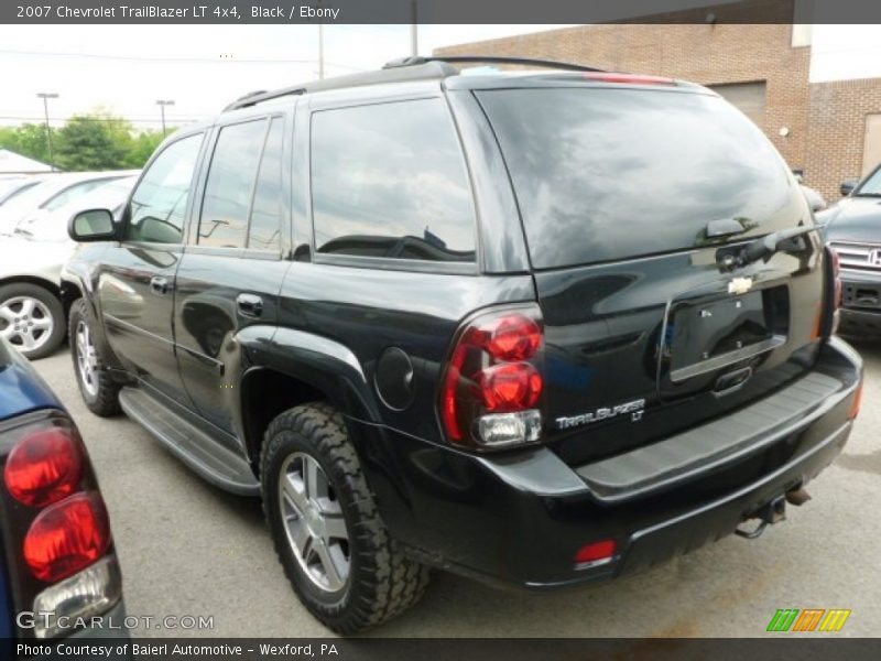 Black / Ebony 2007 Chevrolet TrailBlazer LT 4x4