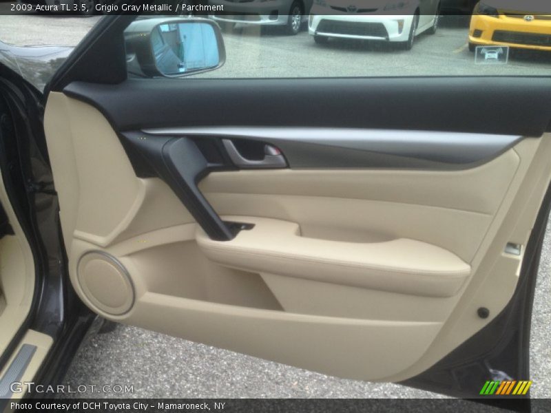 Grigio Gray Metallic / Parchment 2009 Acura TL 3.5