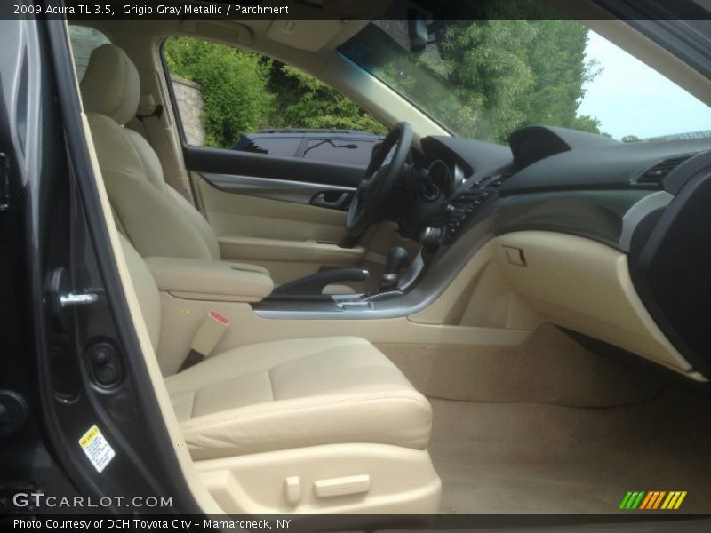 Grigio Gray Metallic / Parchment 2009 Acura TL 3.5