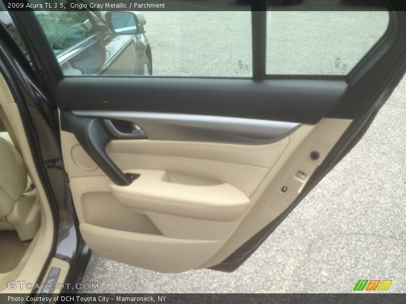 Grigio Gray Metallic / Parchment 2009 Acura TL 3.5