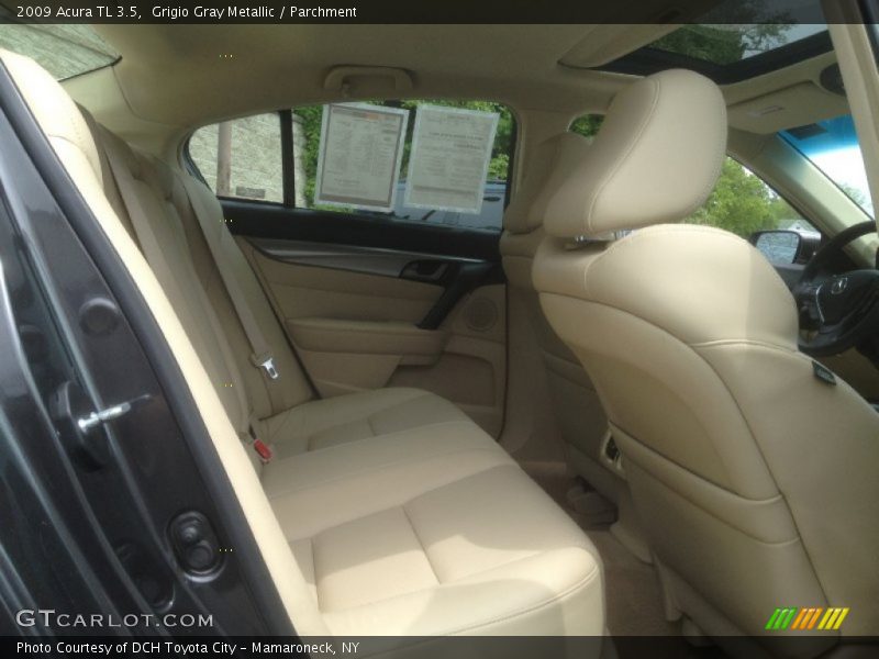 Grigio Gray Metallic / Parchment 2009 Acura TL 3.5