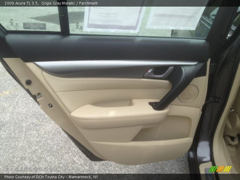 Grigio Gray Metallic / Parchment 2009 Acura TL 3.5