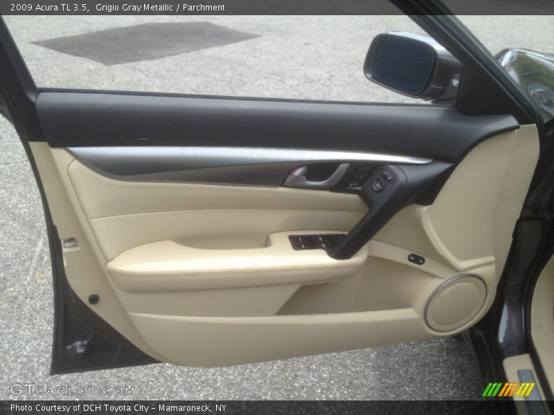 Grigio Gray Metallic / Parchment 2009 Acura TL 3.5