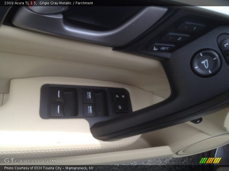 Grigio Gray Metallic / Parchment 2009 Acura TL 3.5