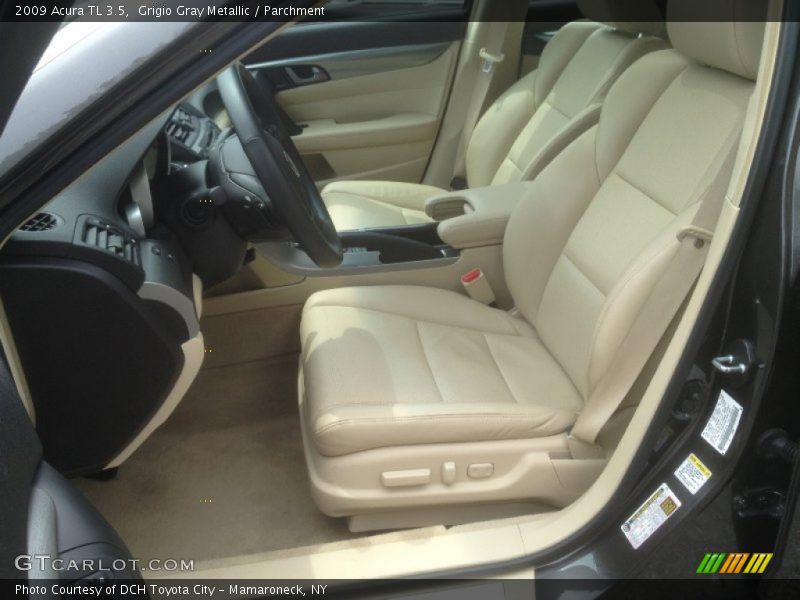 Grigio Gray Metallic / Parchment 2009 Acura TL 3.5