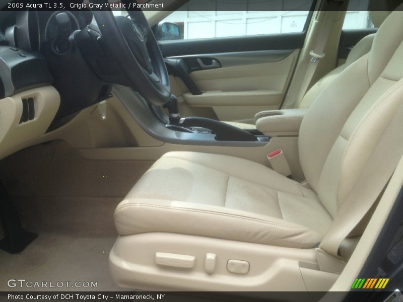 Grigio Gray Metallic / Parchment 2009 Acura TL 3.5