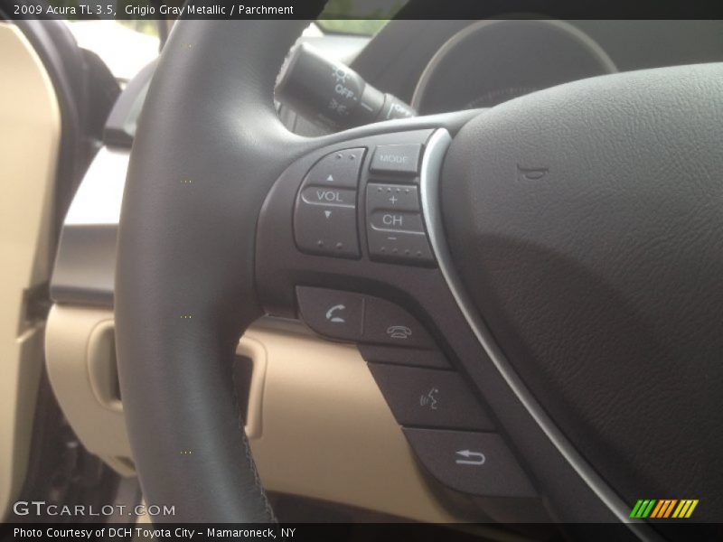 Grigio Gray Metallic / Parchment 2009 Acura TL 3.5