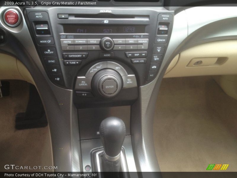 Grigio Gray Metallic / Parchment 2009 Acura TL 3.5