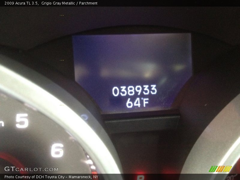 Grigio Gray Metallic / Parchment 2009 Acura TL 3.5