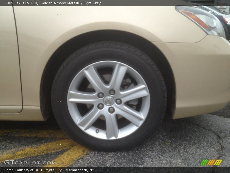 Golden Almond Metallic / Light Gray 2009 Lexus ES 350