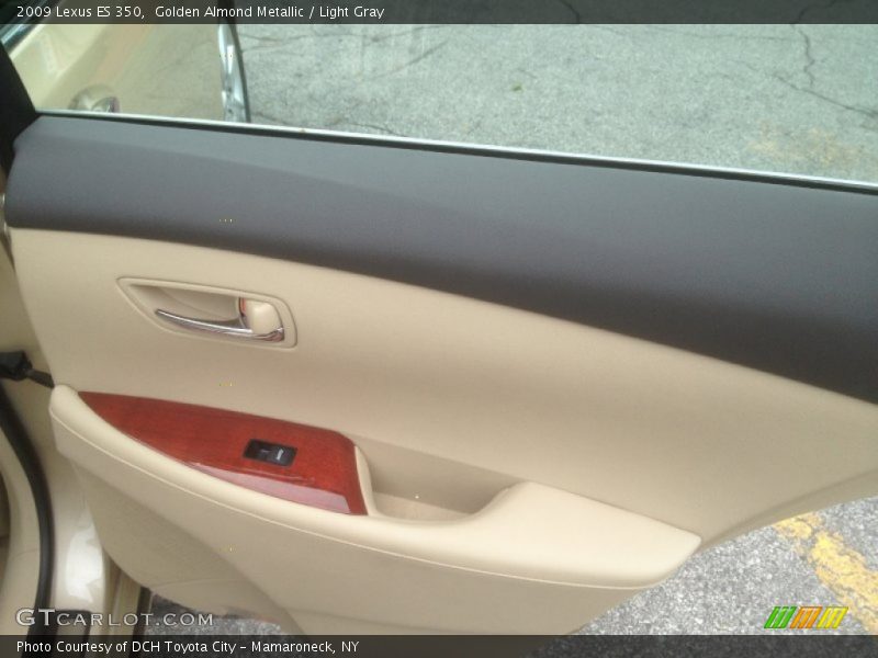 Golden Almond Metallic / Light Gray 2009 Lexus ES 350