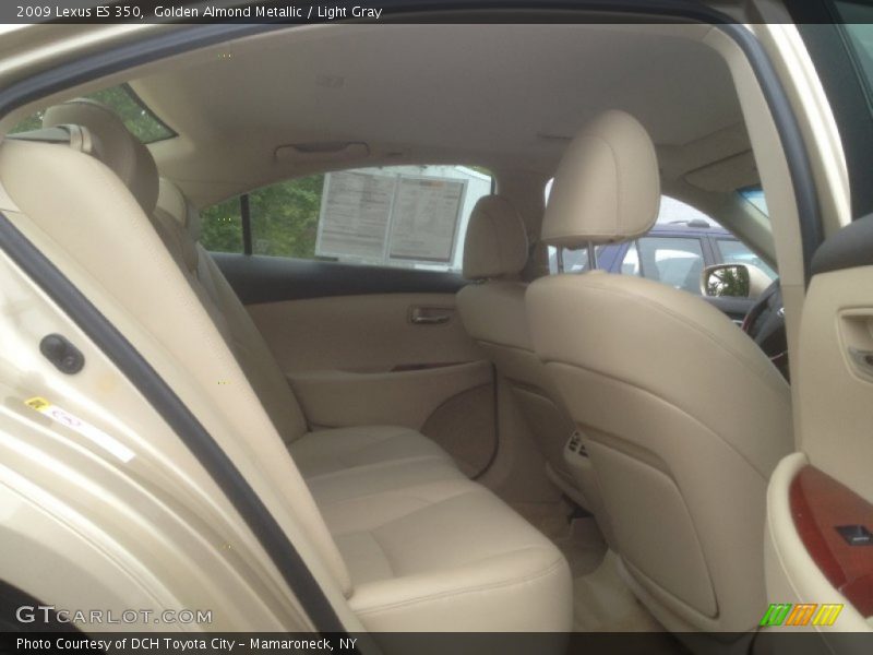 Golden Almond Metallic / Light Gray 2009 Lexus ES 350