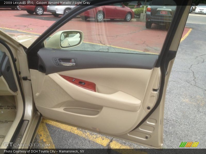 Golden Almond Metallic / Light Gray 2009 Lexus ES 350