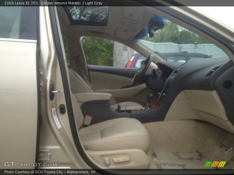 Golden Almond Metallic / Light Gray 2009 Lexus ES 350