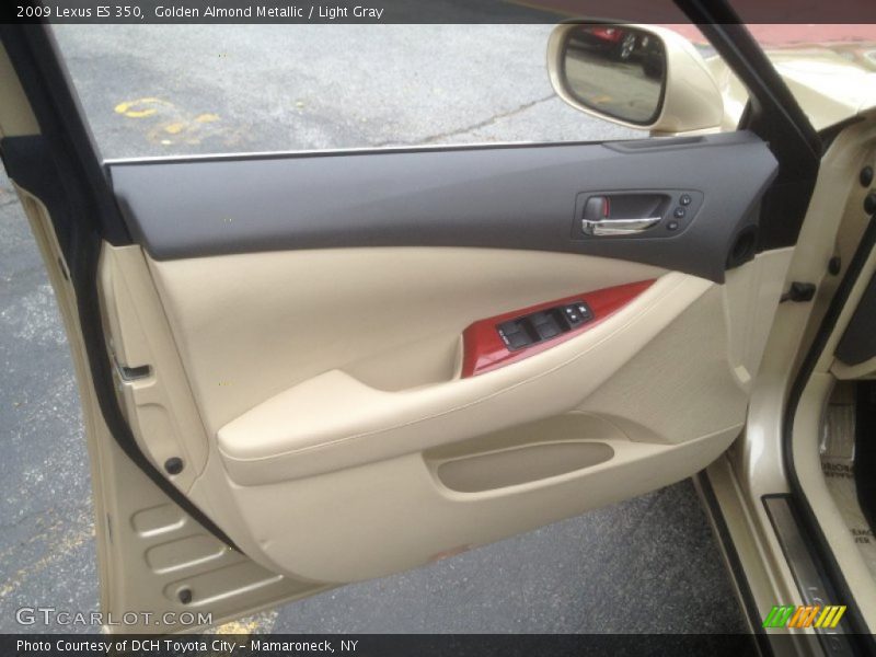 Golden Almond Metallic / Light Gray 2009 Lexus ES 350
