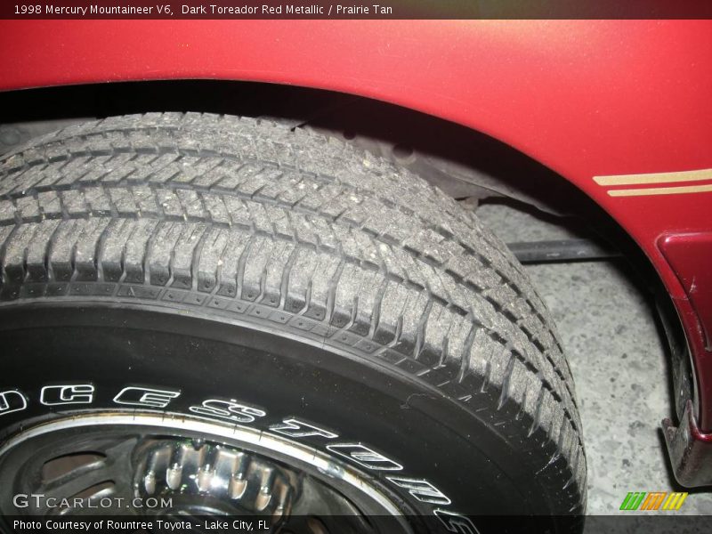 Dark Toreador Red Metallic / Prairie Tan 1998 Mercury Mountaineer V6
