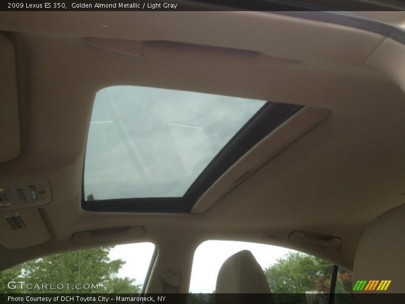 Golden Almond Metallic / Light Gray 2009 Lexus ES 350