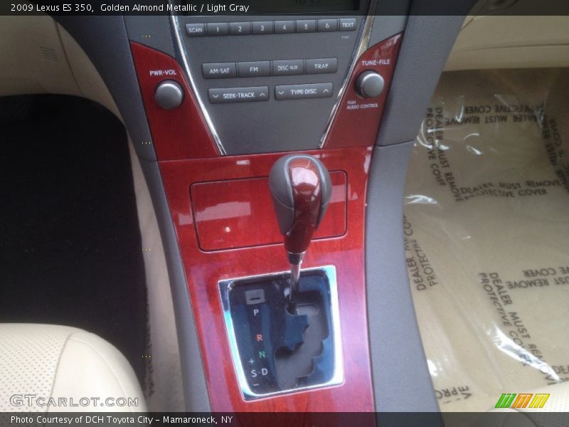 Golden Almond Metallic / Light Gray 2009 Lexus ES 350