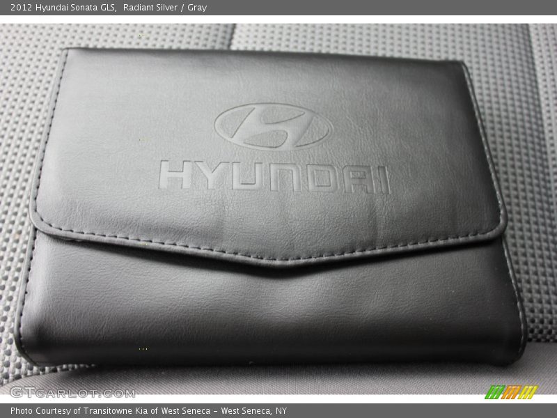 Radiant Silver / Gray 2012 Hyundai Sonata GLS