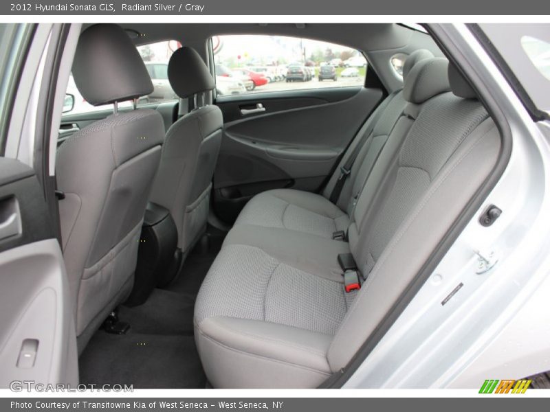 Radiant Silver / Gray 2012 Hyundai Sonata GLS