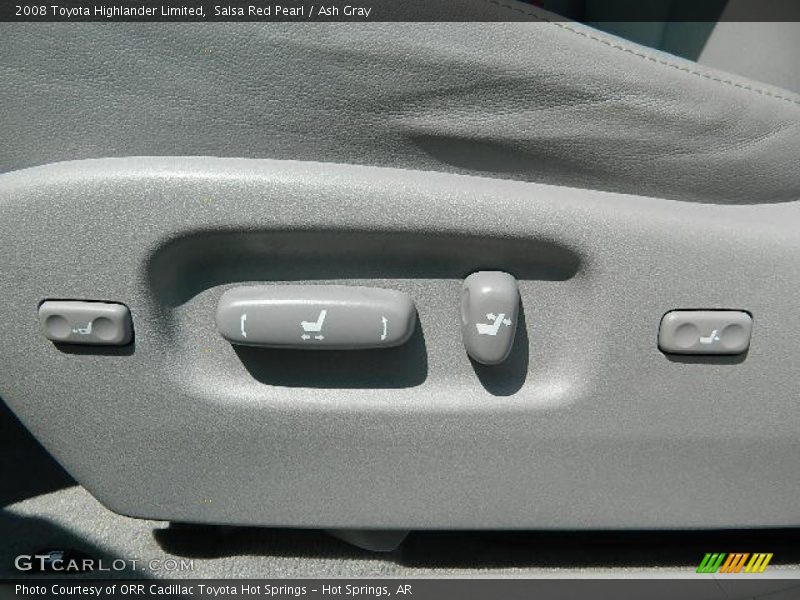Salsa Red Pearl / Ash Gray 2008 Toyota Highlander Limited