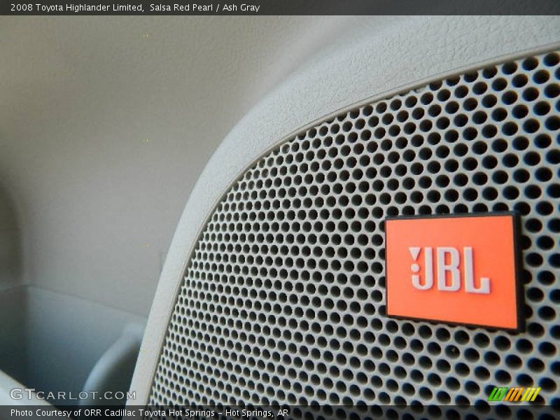 Salsa Red Pearl / Ash Gray 2008 Toyota Highlander Limited