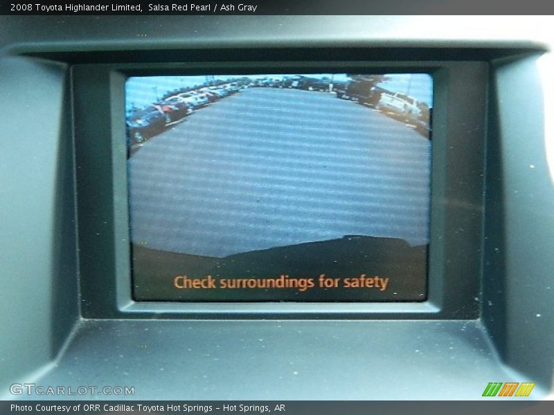 Salsa Red Pearl / Ash Gray 2008 Toyota Highlander Limited