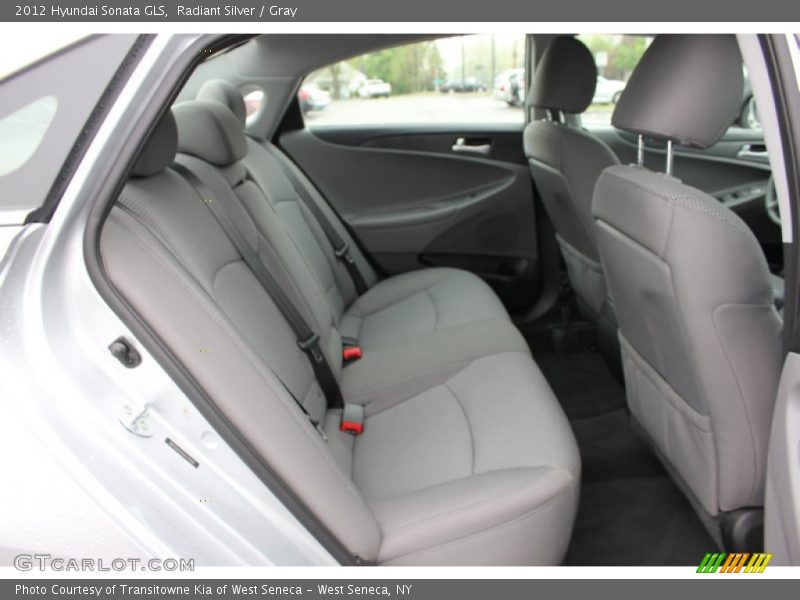 Radiant Silver / Gray 2012 Hyundai Sonata GLS
