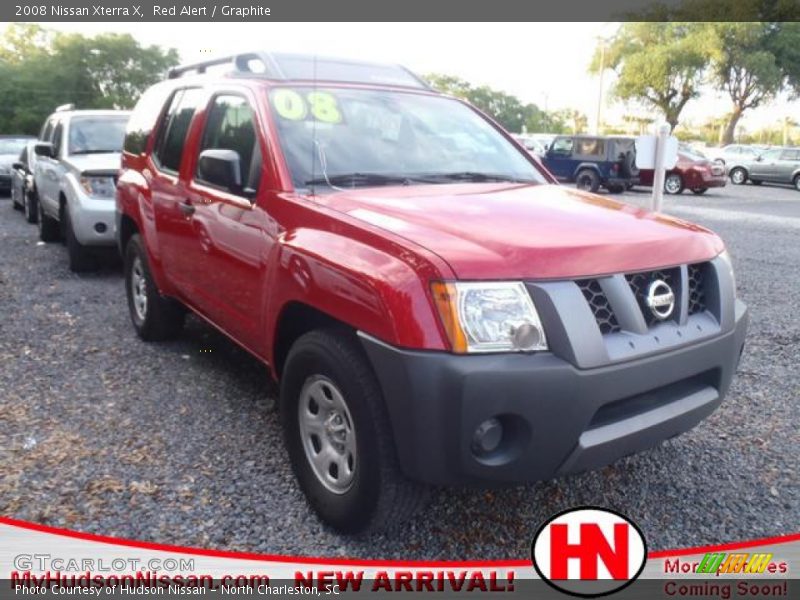 Red Alert / Graphite 2008 Nissan Xterra X