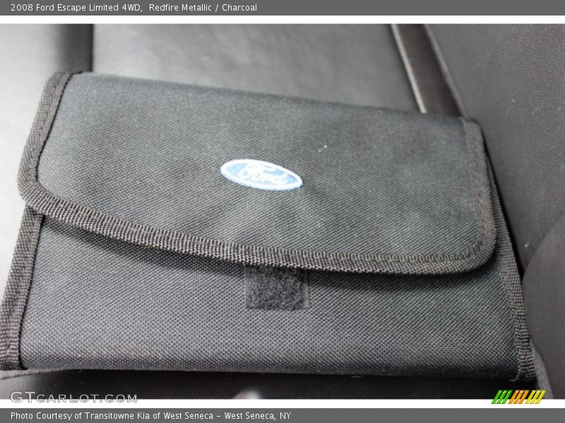 Redfire Metallic / Charcoal 2008 Ford Escape Limited 4WD