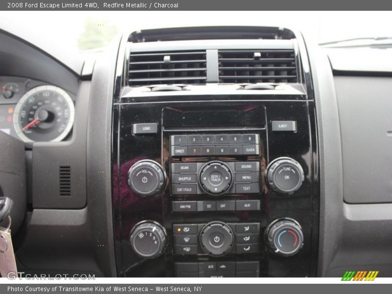 Redfire Metallic / Charcoal 2008 Ford Escape Limited 4WD