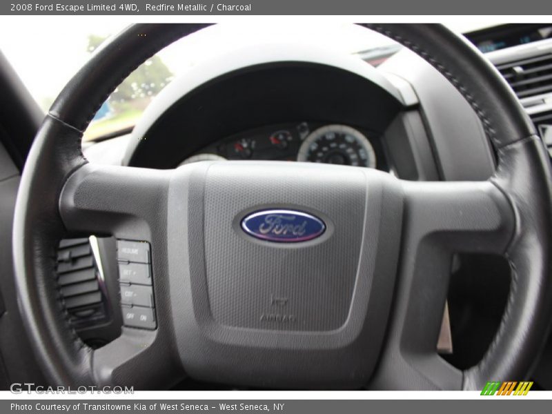 Redfire Metallic / Charcoal 2008 Ford Escape Limited 4WD