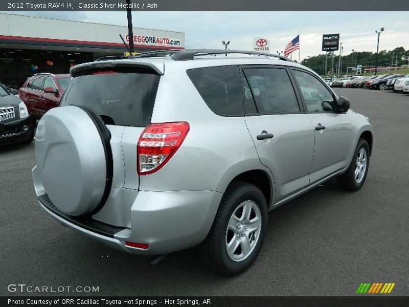 Classic Silver Metallic / Ash 2012 Toyota RAV4 I4