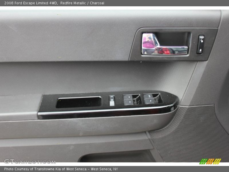 Redfire Metallic / Charcoal 2008 Ford Escape Limited 4WD