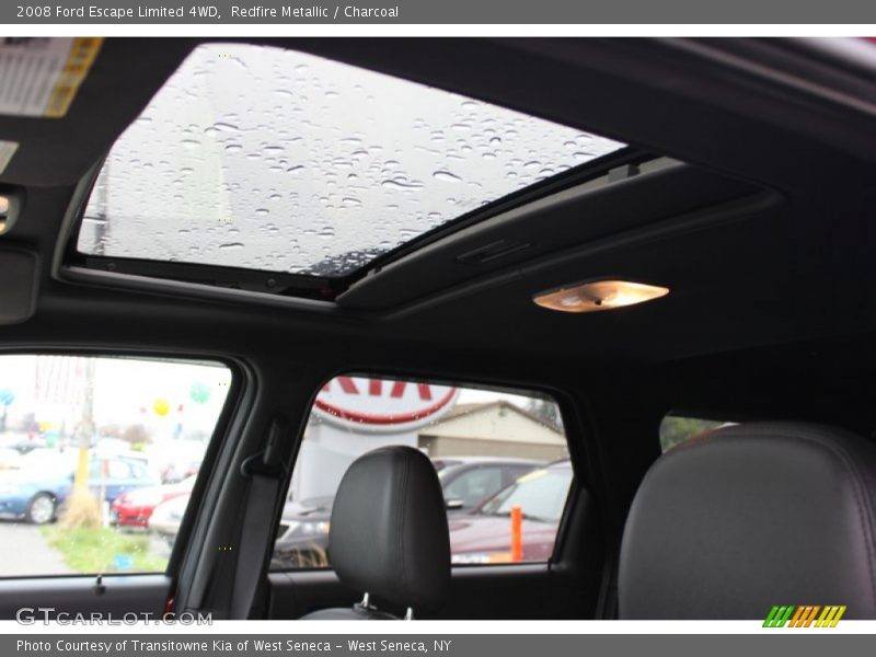 Redfire Metallic / Charcoal 2008 Ford Escape Limited 4WD