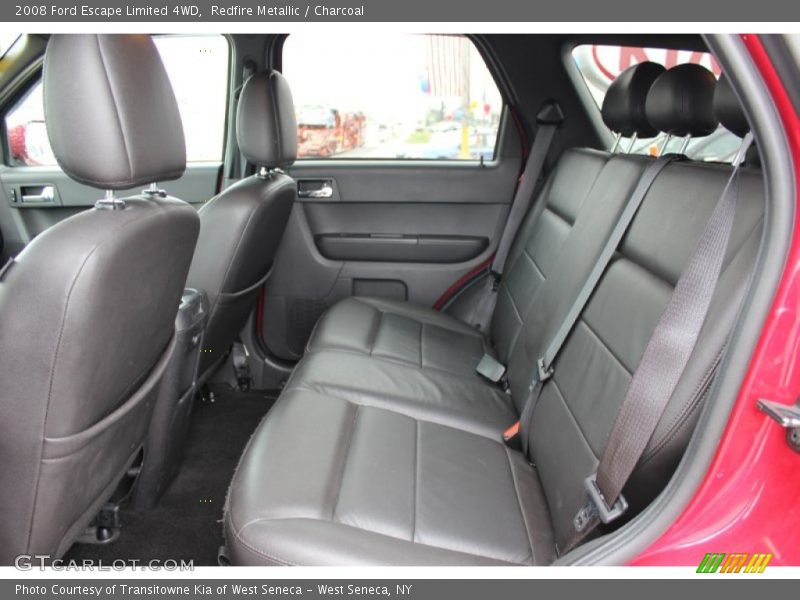 Redfire Metallic / Charcoal 2008 Ford Escape Limited 4WD