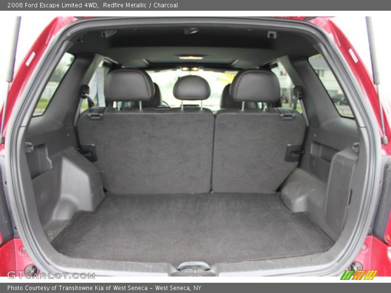 Redfire Metallic / Charcoal 2008 Ford Escape Limited 4WD