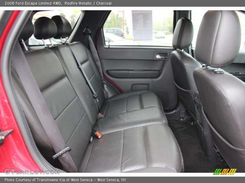 Redfire Metallic / Charcoal 2008 Ford Escape Limited 4WD