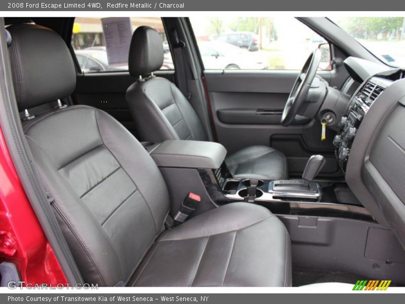 Redfire Metallic / Charcoal 2008 Ford Escape Limited 4WD