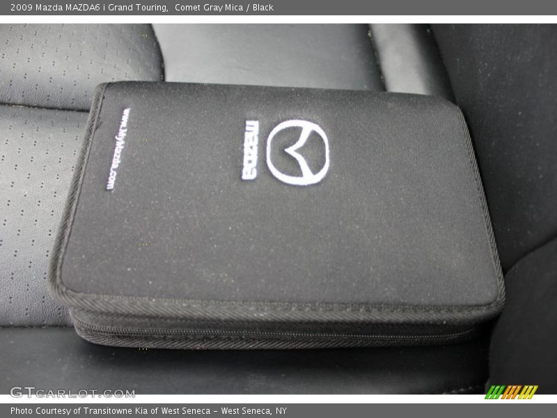 Comet Gray Mica / Black 2009 Mazda MAZDA6 i Grand Touring
