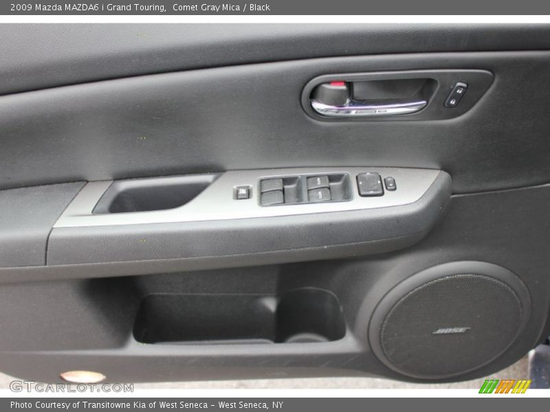 Comet Gray Mica / Black 2009 Mazda MAZDA6 i Grand Touring
