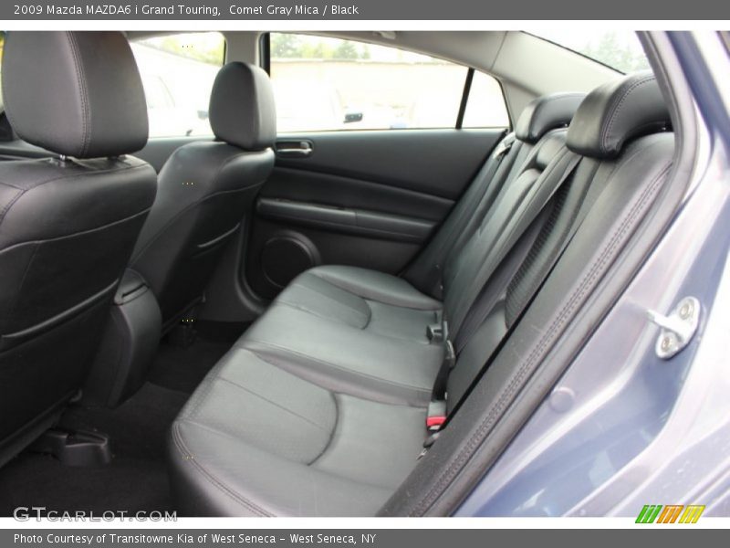 Comet Gray Mica / Black 2009 Mazda MAZDA6 i Grand Touring