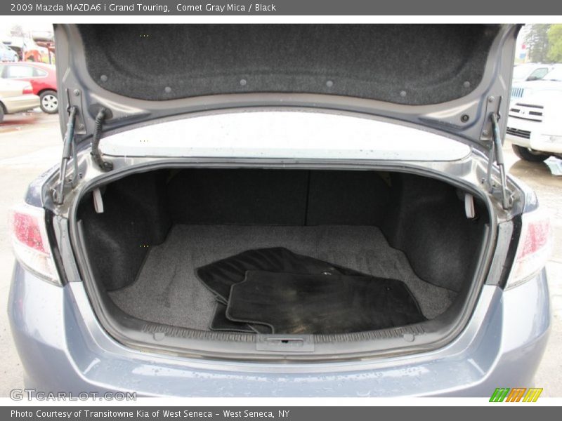 Comet Gray Mica / Black 2009 Mazda MAZDA6 i Grand Touring
