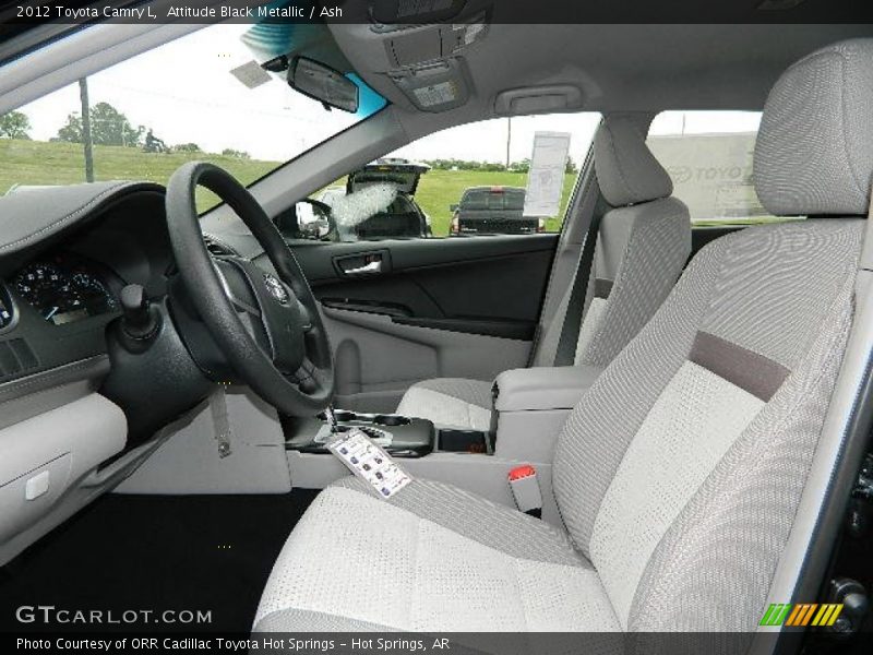 Attitude Black Metallic / Ash 2012 Toyota Camry L